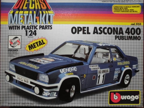 人気のクリスマスアイテムがいっぱい！ オペル アスコナ400（1）｜青い海へと続く道 ミニカー