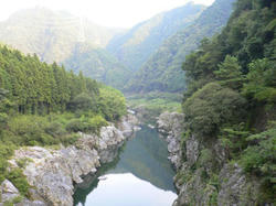 川の景色