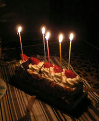 誕生日ケーキ