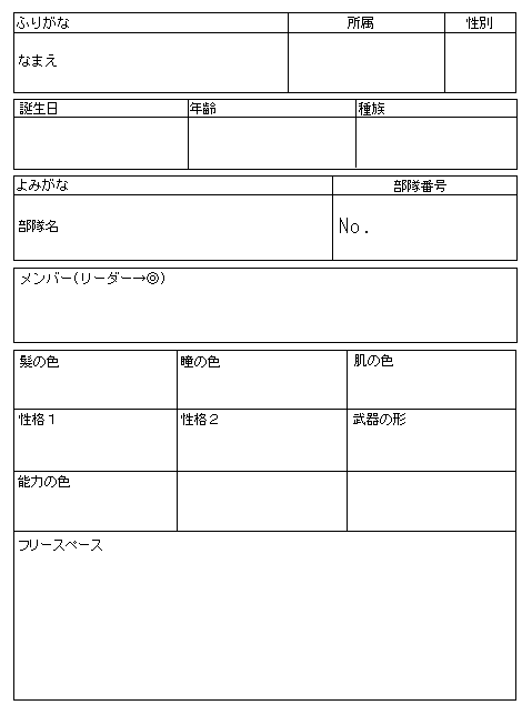 創作企画 人妖戦華録 が始まりました Eterna