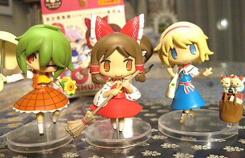 東方project ミニフィギュア 蒐集録【第壱集、第弐集】 東方project ミニフィギュア 蒐集録【第壱集、第弐集】