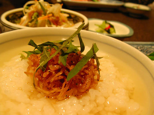 じゃこのお茶漬け