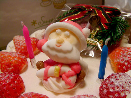 サンタケーキ