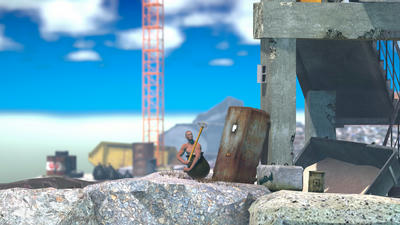 Getting Over It 攻略2 Dのゲームやるぞブログ