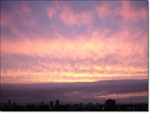 夕焼け