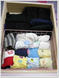 子ども部屋たんすの収納