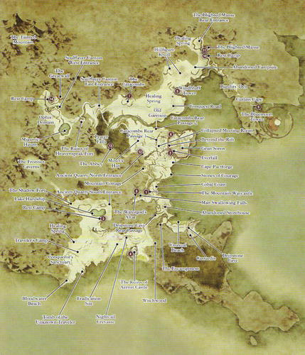ドラゴンズドグマのマップ公開 結構広そうだ 都々逸