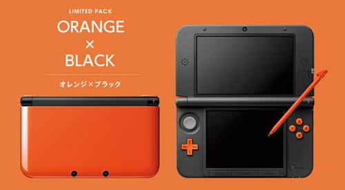 ニンテンドー3DS 分け合い LL リミテッドパック オレンジXブラック ニンテンドー3DS 分け合い LL リミテッドパック オレンジXブラック