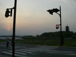 夕日featuring国分寺