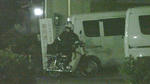 張り込み中に警察官