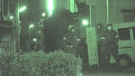 張り込み中に警察官
