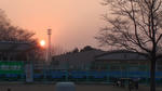 一宮タワーパークの夕日