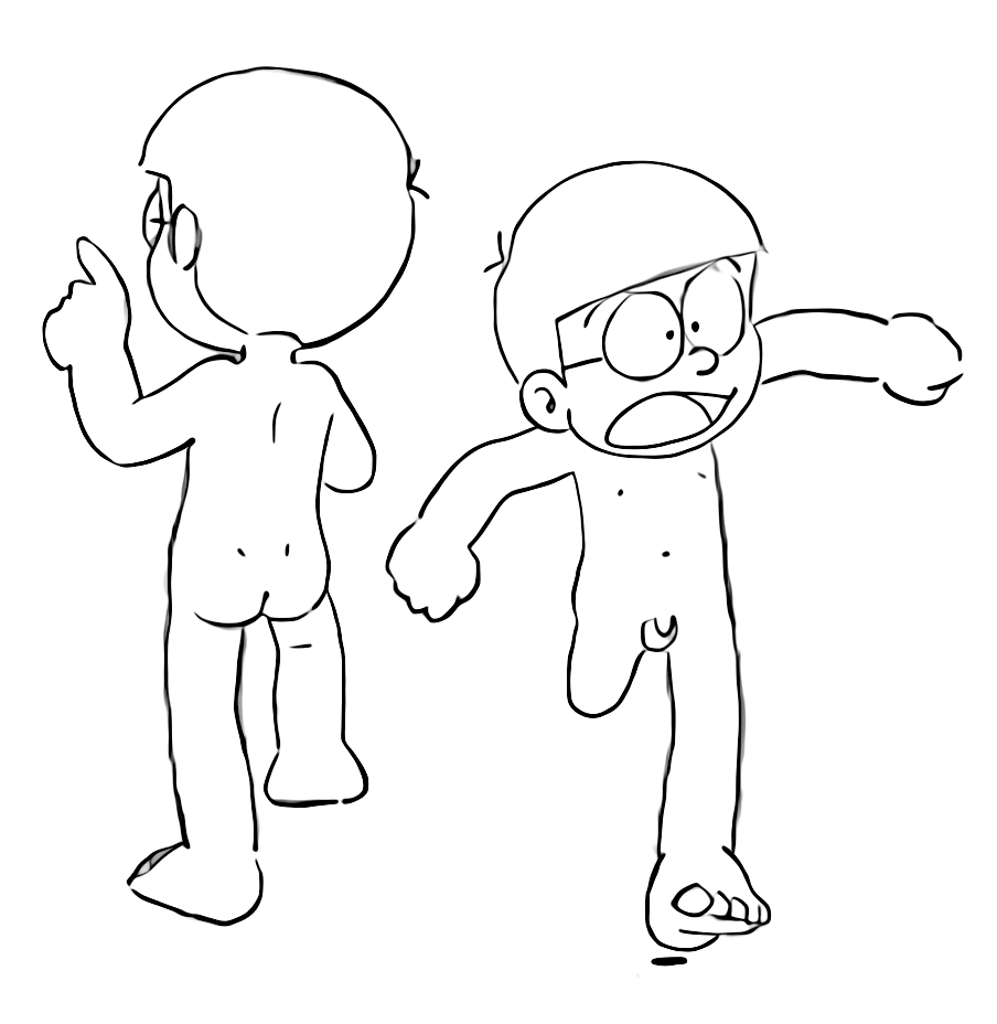 のび太 全裸