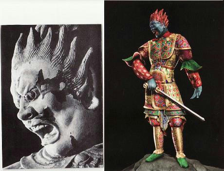 伐折羅(バサラ)大将像・新薬師寺|つのしんの独り言 伐折羅(バサラ)大将像・新薬師寺|つのしんの独り言