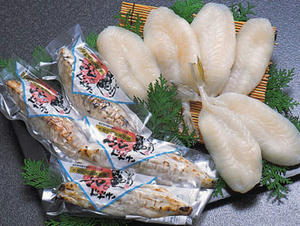 ふぐ一夜干・たたき詰合せセット（画像は5,250円の商品です）