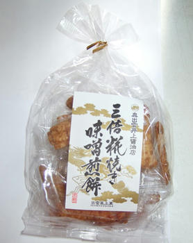 三倍糀焼き味噌煎餅