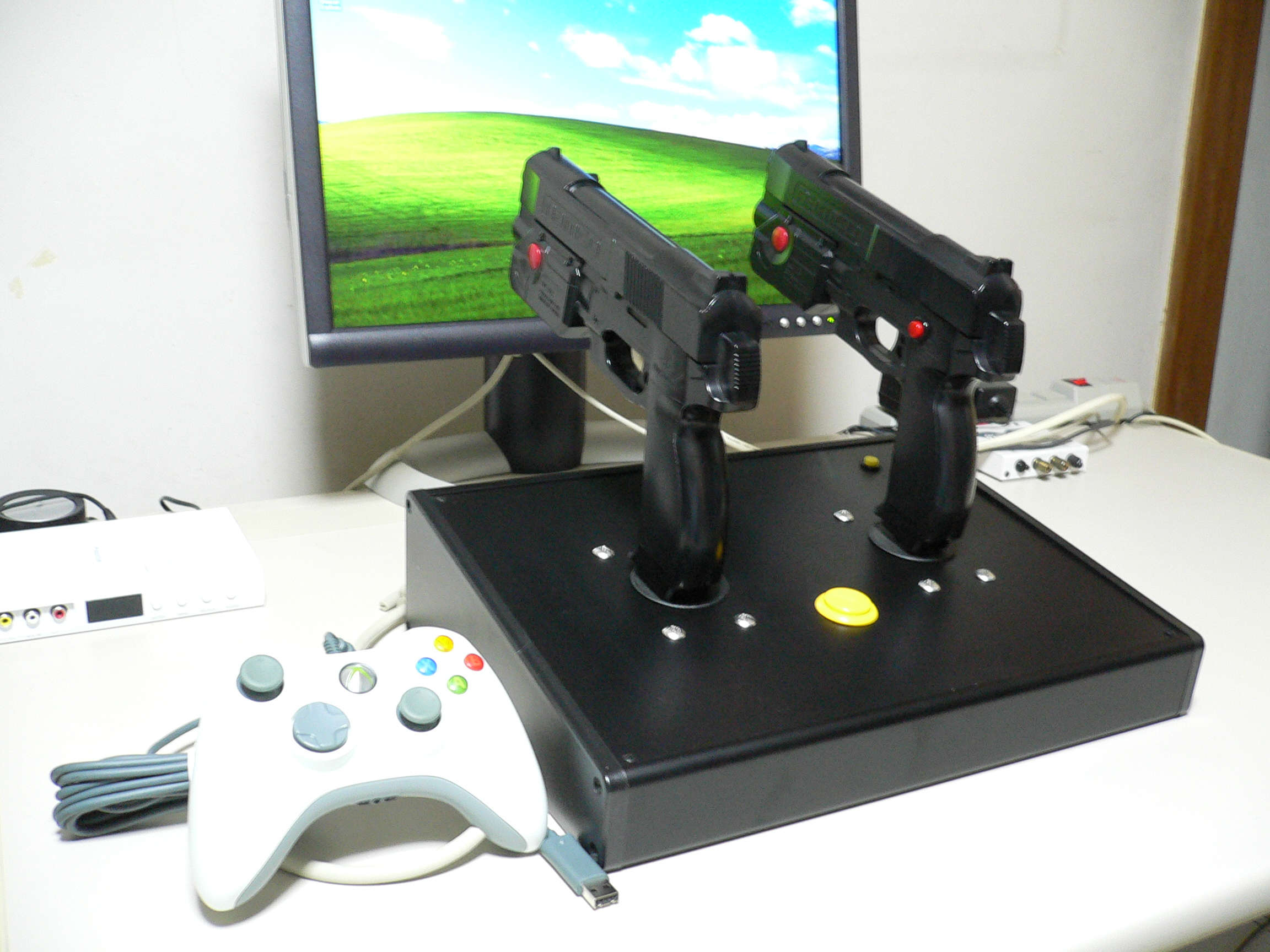 おれのツインスティック アケステを自作したりカスタマイズしたり