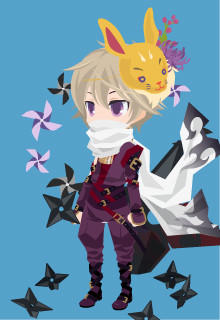 忍者ごっこ完成!