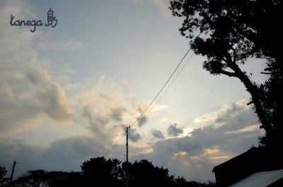 立テ山の空
