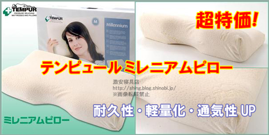 テンピュール　ミレニアムピロー
