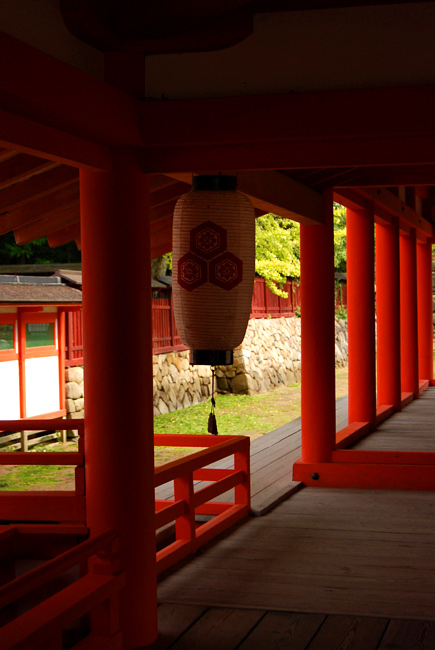 厳島神社ー！