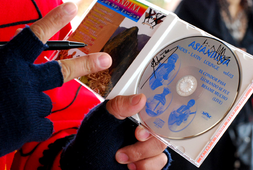 サインしてくれたー！