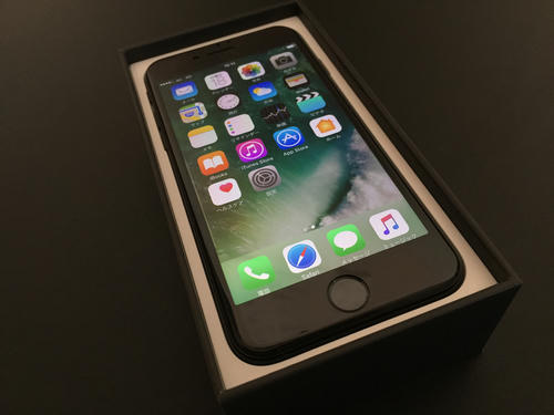 iPhone7 ジェットブラック