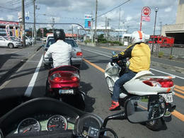 信号待ち２ショット
