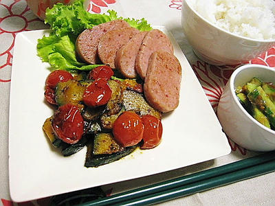 晩ご飯全景