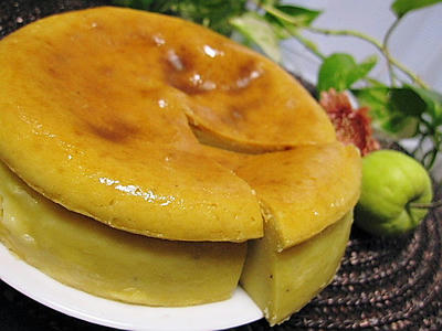 サツマイモのプリンケーキ