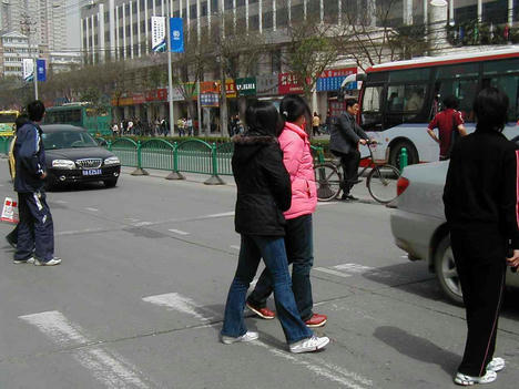 道路横断2