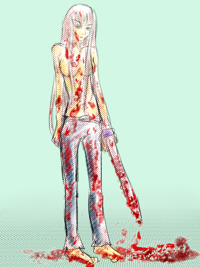 にょ鮫落書き