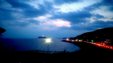 夜の江の島