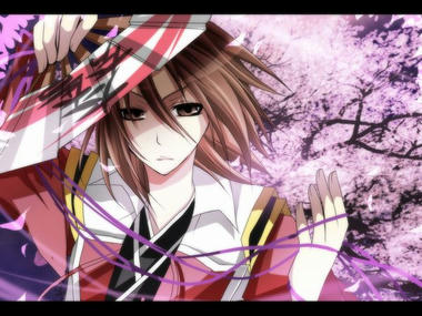 桜舞う