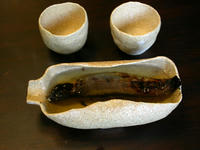 岩魚骨酒器セット
