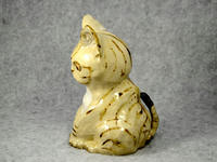 家鴨窯268号　立ち猫貯金箱