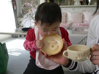 家鴨窯303号　がーちゃん食器　＝祝♪従姉妹の赤ちゃん＝