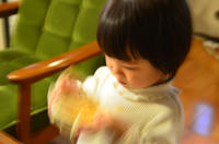 お友達へがーカップ＾＾早速紅茶を移し替えてくれました＾＾