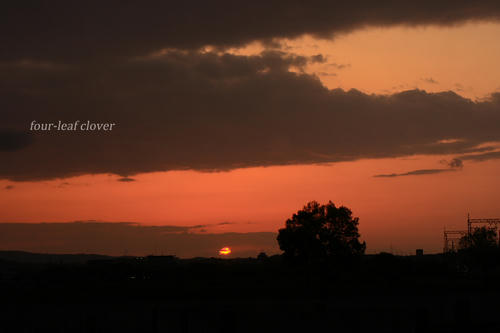 4月２７日の夕景