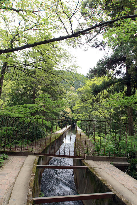 南禅寺・水路閣の上からの景色