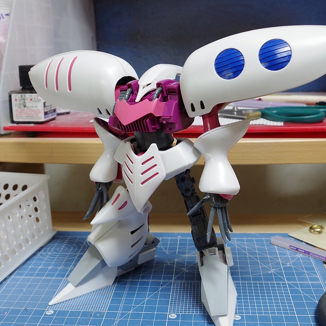 MG キュベレイ製作記：スタイルバランス編｜七式ガンプラ部