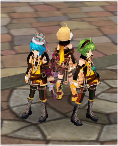 黄レンジャイ!青レンジャイ!緑レンジャイ!