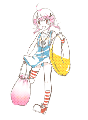 絵がないとあれかなと思って&hellip;らくがき。夏服可愛いね。個人的にはｲﾘﾙｺｿﾏﾋﾟﾝが好きです。ｲﾘﾙｺのお嬢様風が良いし、ｿﾏﾋﾟﾝのラフな感じがたまらないｗ