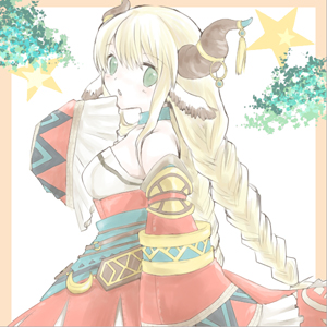 時間なんて(ry／(^o^)＼：大分前に描いて欲しいな～的なことを言われたと勘違いしたのでいまさらですが…！いや、前に撮ったｓｓが最近見つかったから…ね！目標は透明感だったのになんか全然透明じゃないねorz色素薄いだけだ／(^o^)＼