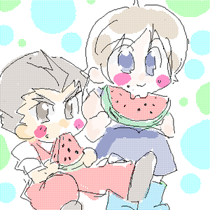 すいかが食べたいです。