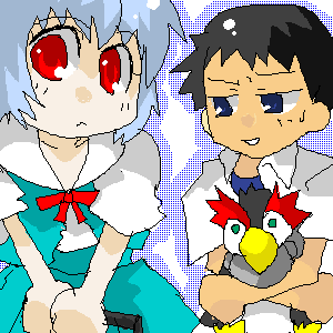 プチエヴァっぽく。