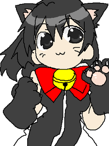 黒にゃんこさん。