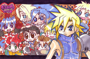 主人公だらけ。