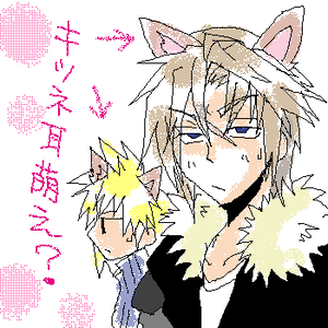 クラウドさんとスコールさんと。