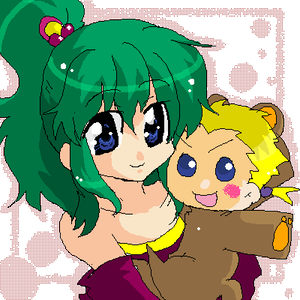 ティナ子さんと、くまっしゅ！